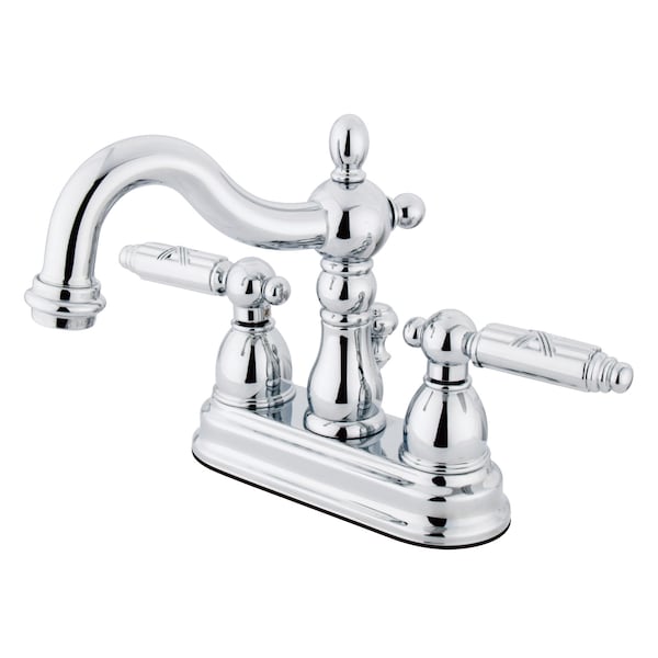 4" Centerset Bathroom Faucet, Chrome